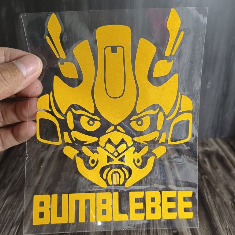 Cutting Stickers Bumblebee Transformer Motorcycle Car Variations Robot ...