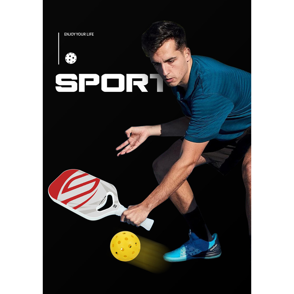 Selkirk Smiley Pickleball Racket, T700 Carbon Fiber Hot Pressed One ...