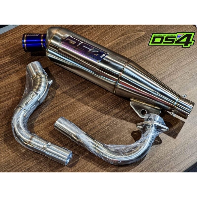 A6 DS4 DaengSai4 Dream Cutting Power Pipe [Full Stainless] (Aerox/Nmax ...