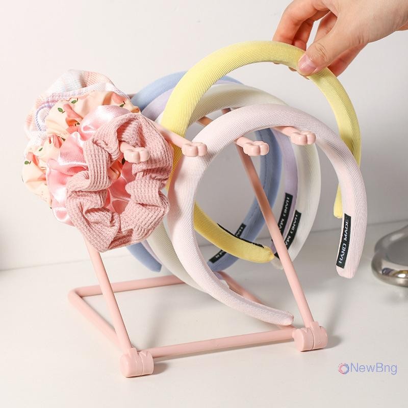 ONew Foldable Plastic Jewelry Display Racks Ring Earring Hair Band ...
