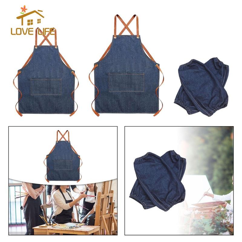 [Local delivery] Chef Apron Kids Multifuntional for Hair Stylist Cafes ...