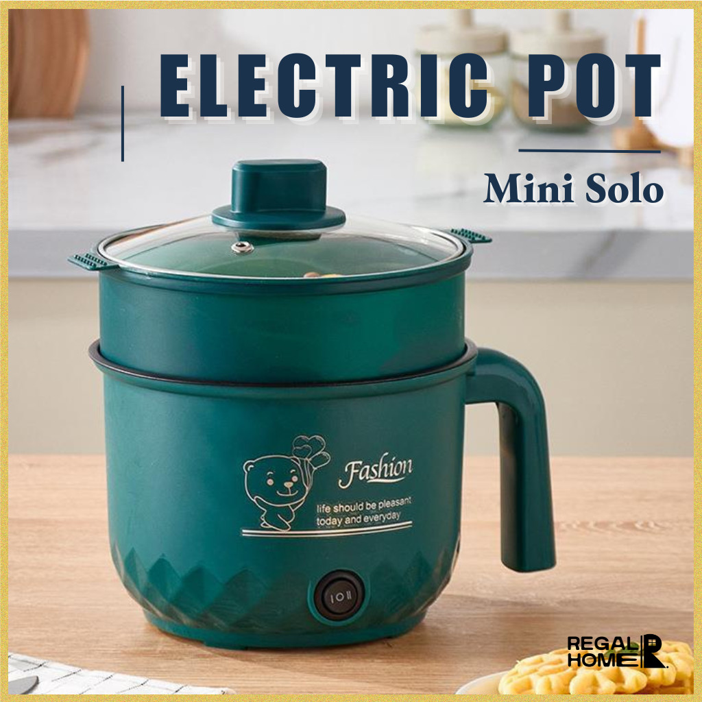 Mini Solo Electric Cooking Pot Easy Multifunction Pot Cooker Hassle ...