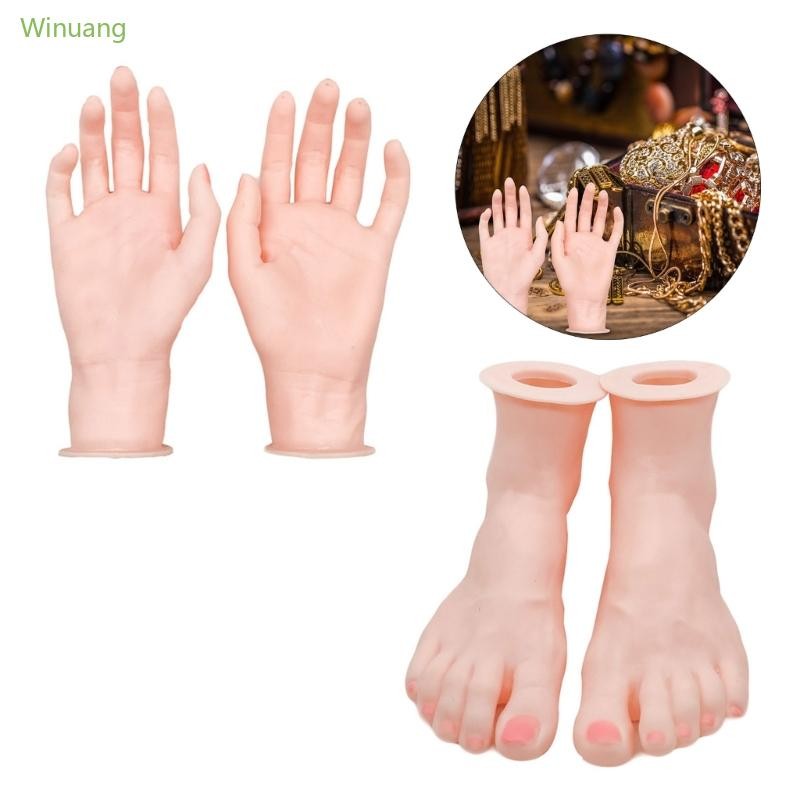 Winu Versatile Silicone Hand and Foot Models Adjustable Silicone Hand ...