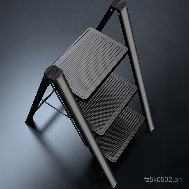 Household Indoor Thickened Multi-Functional Three-Step Ladder Stair ...