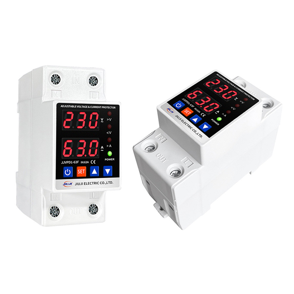 Rain Overvoltage Protection Device 40A/63A 220V Overvoltage Over ...