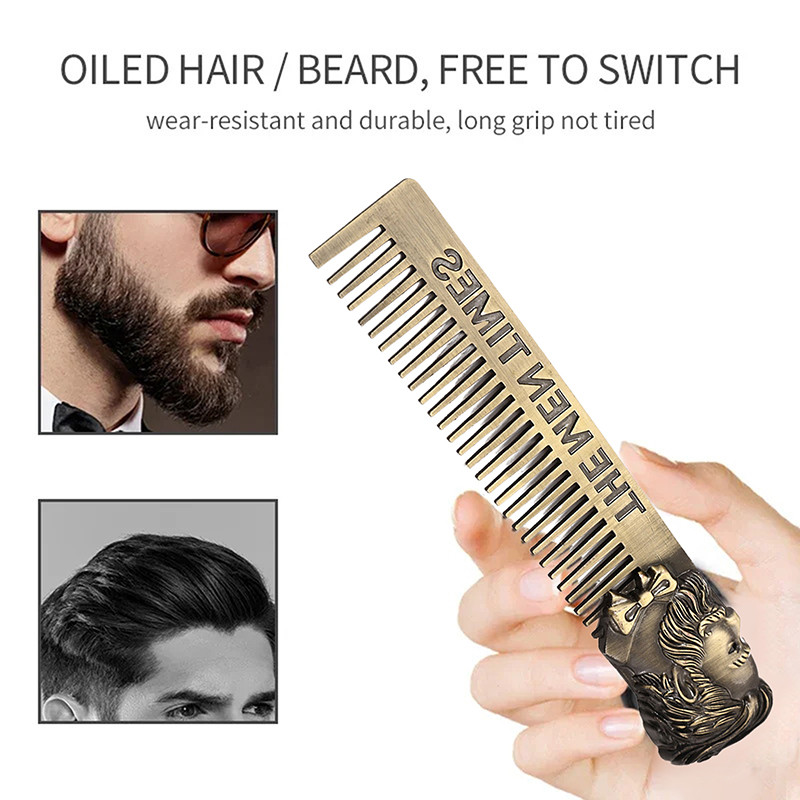 Resafy Stainless Steel Hair Comb, Anti-static,Fine-tooth - View #9