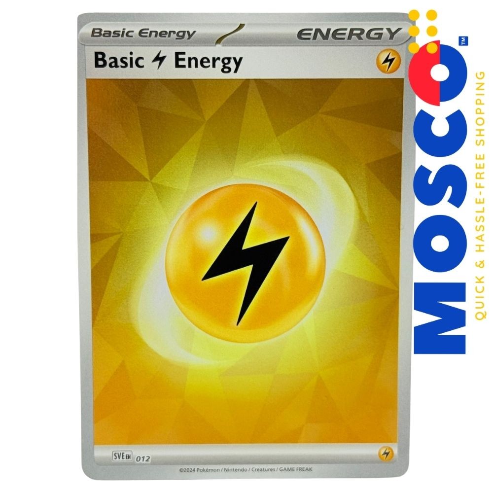 Basic Lightning Energy Holo - SVE012 Prismatic Evolutions | Pokemon TCG ...