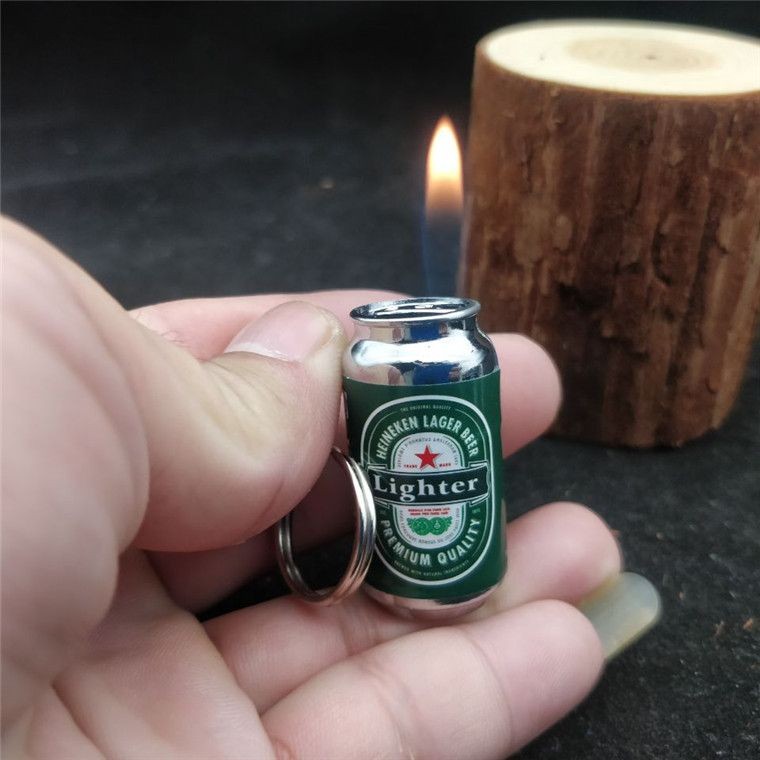 Unique Novelty Lighter Creative Mini Small Portable Keychain Cola ...