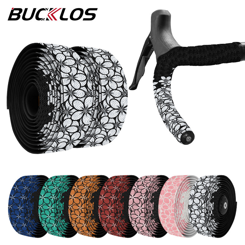 BUCKLOS Bike Bar Tape Road Bike Handlebar Tape for Fixie Bike Strap ...
