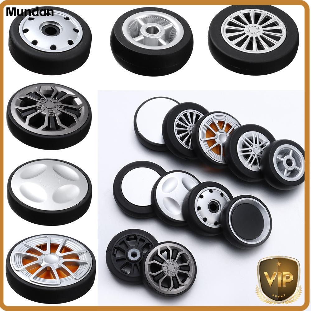 MUNDAN 2Pcs Replace Wheels Portable With Screw DIY Caster Wheel Repair ...
