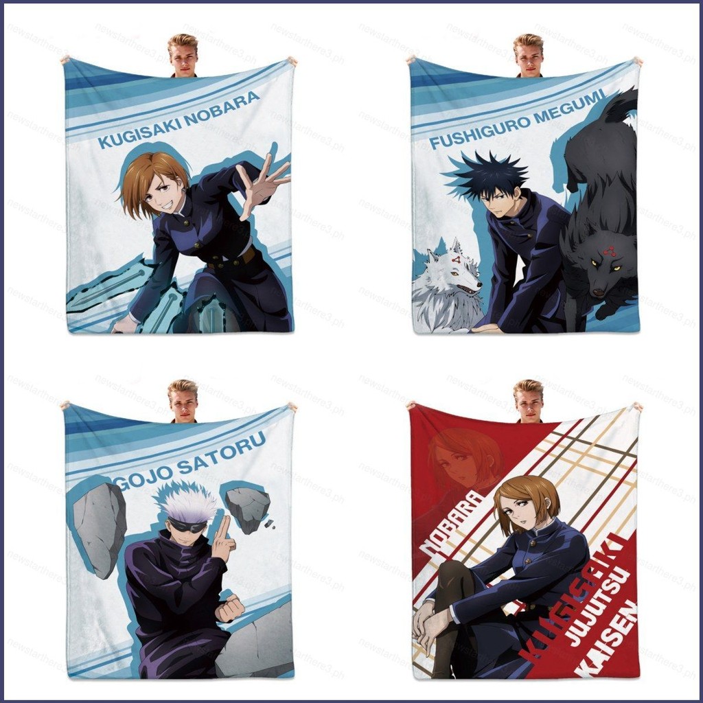 YE Jujutsu Kaisen Gojo Satoru Cartoon Anime Blanket Home Children ...
