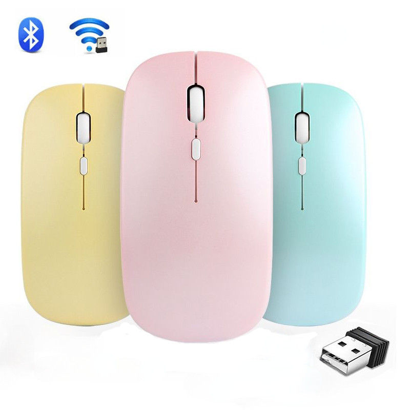 Wireless Bluetooth Mouse Rechargeable Silent Computer Notebook Mobile ...