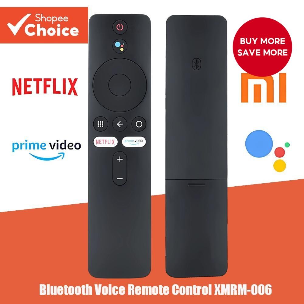 XMRM-006 Voice Mi Box TV Stick Remote Control for Android Smart Xiaomi ...