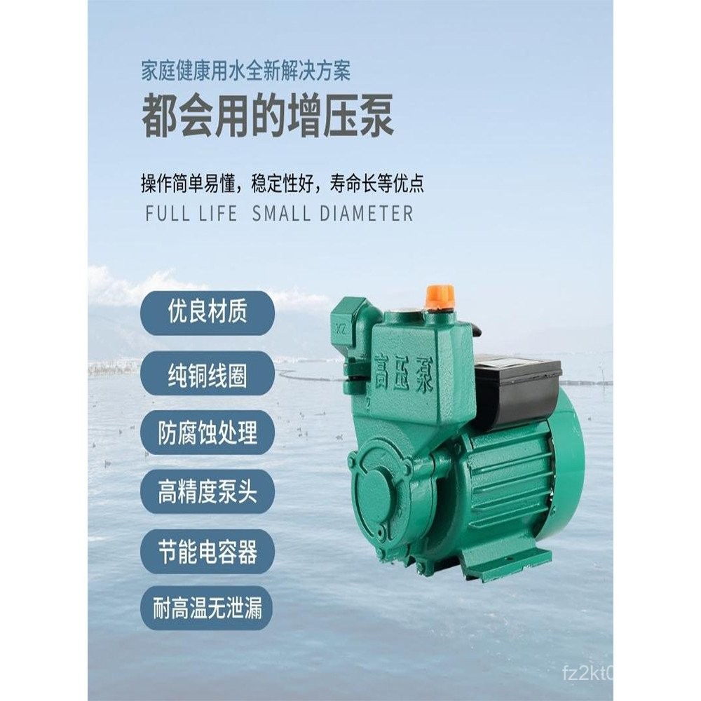 Self-Priming Pump Pipeline Booster Pump Tap Water Pump220V Mini ...