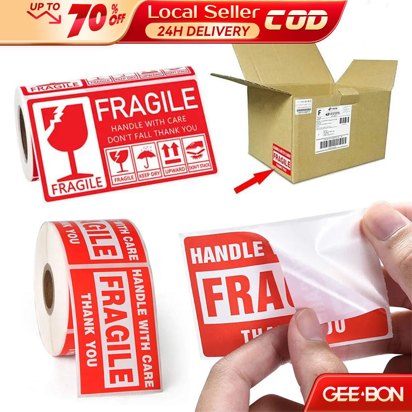 Shop fragile sticker for Sale on Shopee Philippines