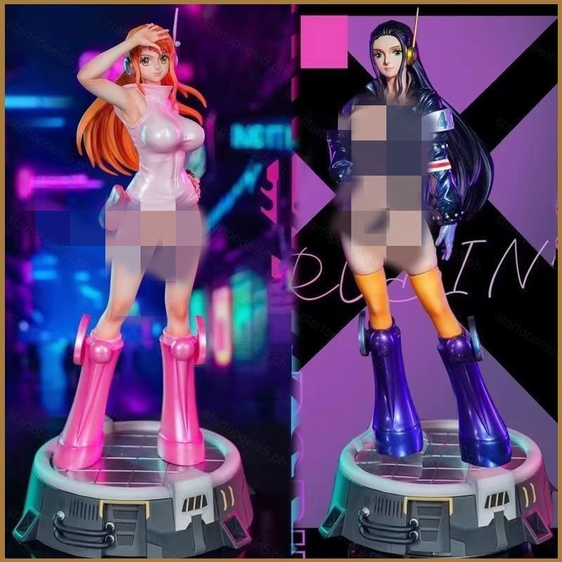 Sta5 ONE PIECE Action Figure Nami Robin Standing Sexy nude babes Model