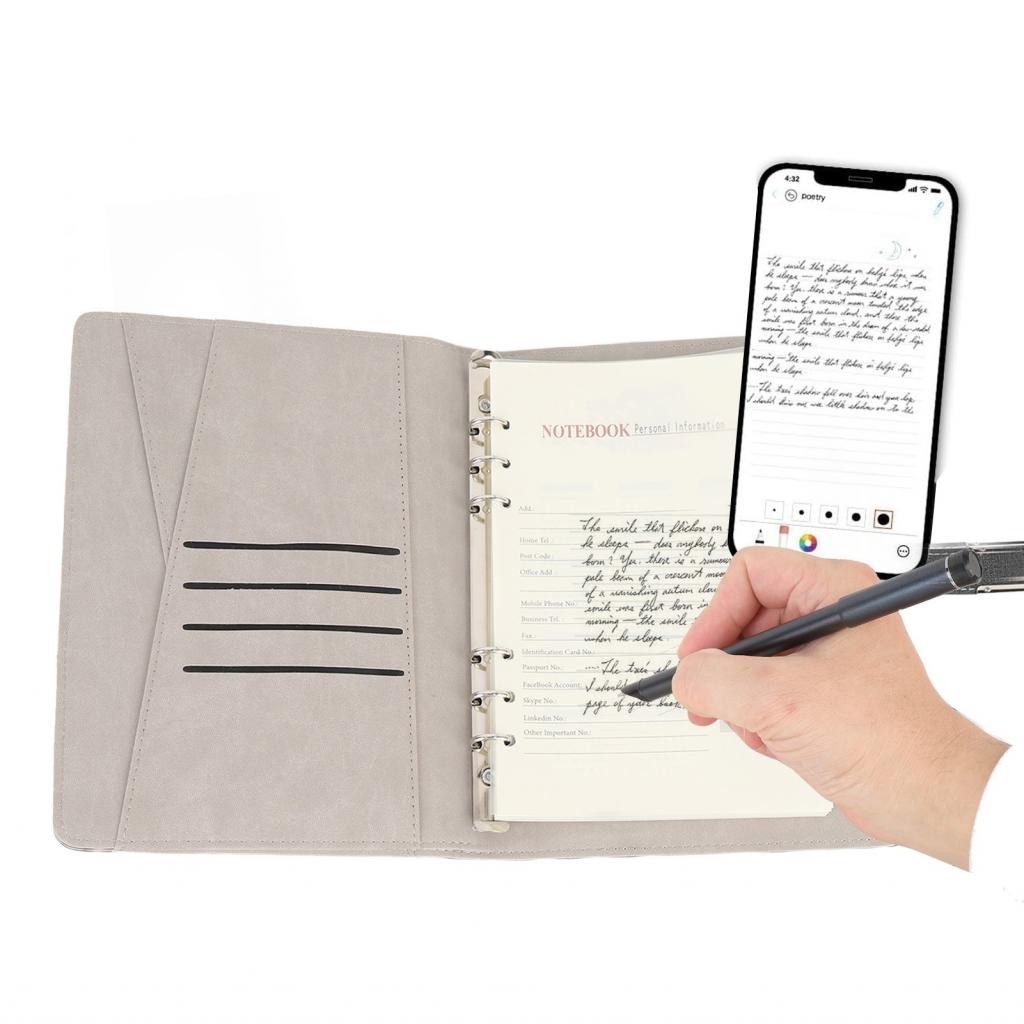 Cancanshop Digital Notebook with Pen Smart & Set Real Time ...