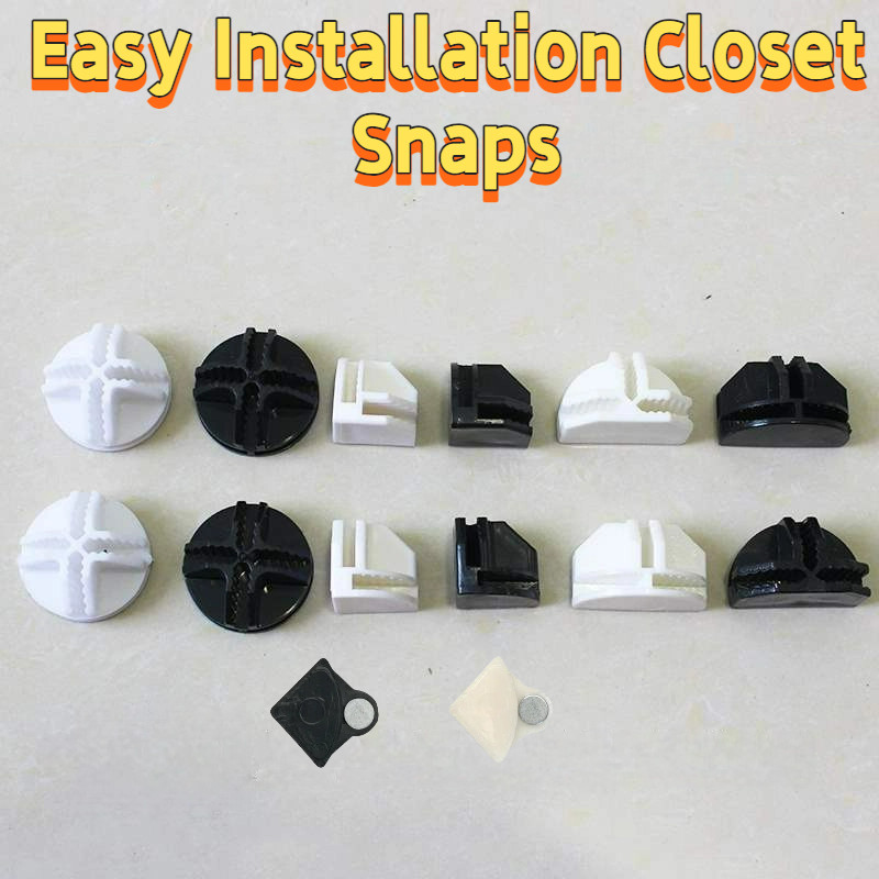 4pcs Plastic Snap Connection Fixer Easy Storage Closet Pet House Parts ...
