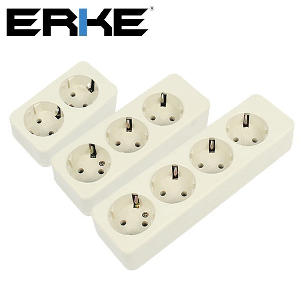 Erke Classic Ground Socket Plug 2/ 3/ 4 Holes 122 / 123 / 124 (K ...