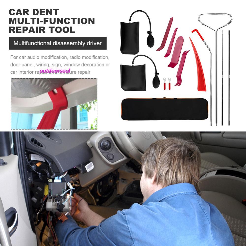 Car Door Opener Kit with Carrying Bag Professional Long Reach Tool Pump ...