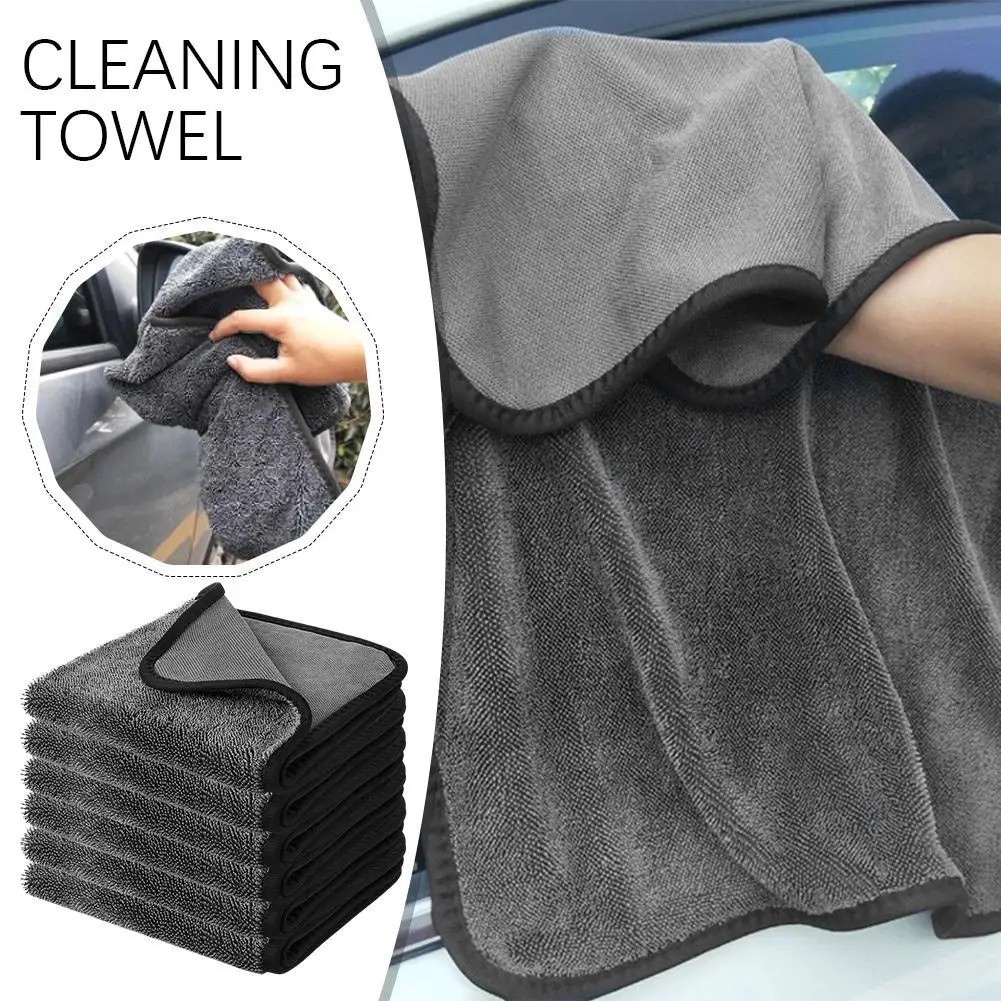 Superfine Fiber Water Absorption Rag - Car Thickened Fried Dough Twists ...