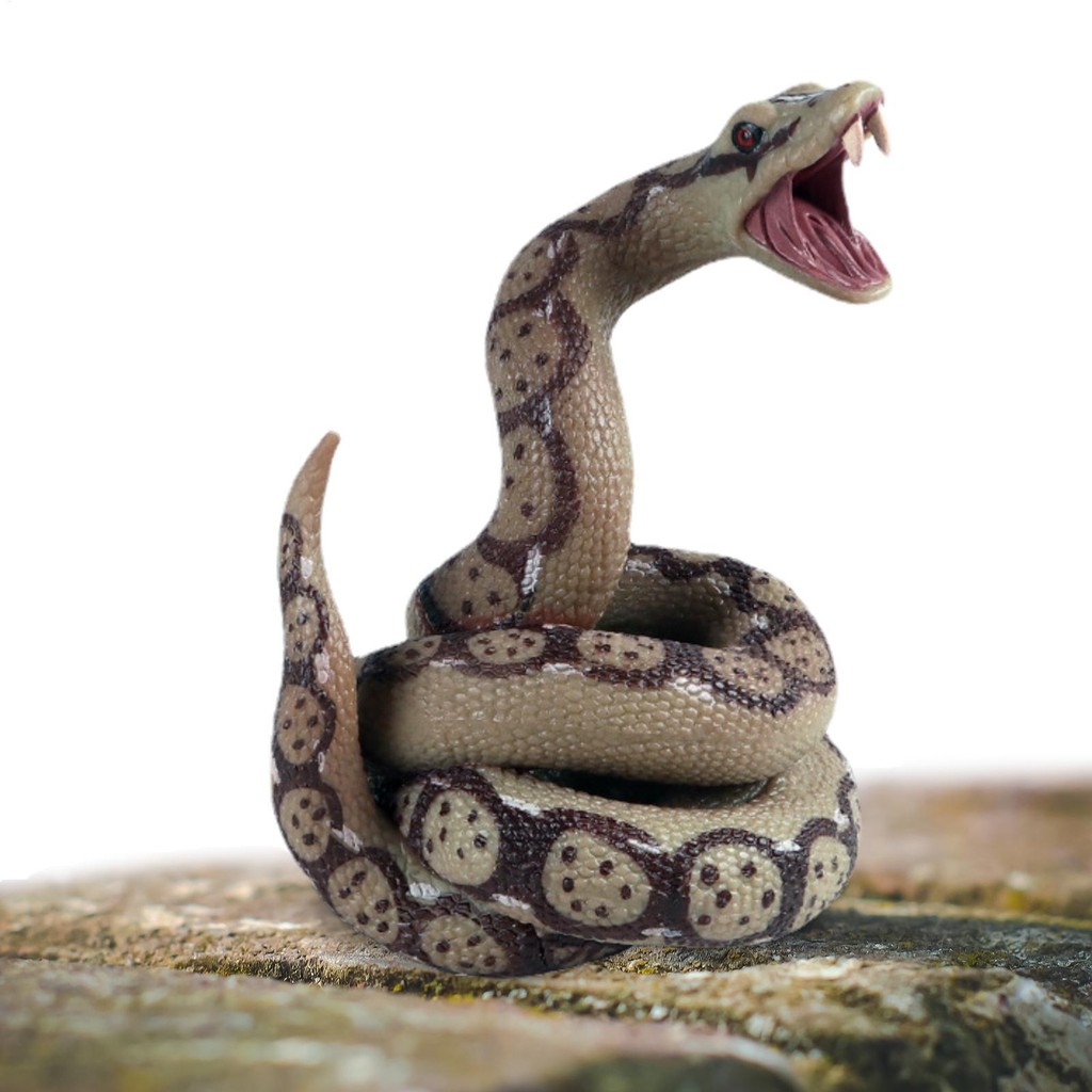 Snake Toys Scary Prank Spooky Fake Snake Model Pythons Snake Toy Figure ...