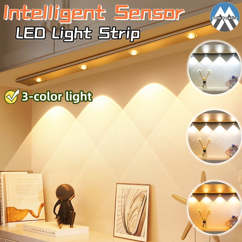 Intelligent Sensor LED Light Strip Bedroom Magnetic USB Wirless ...