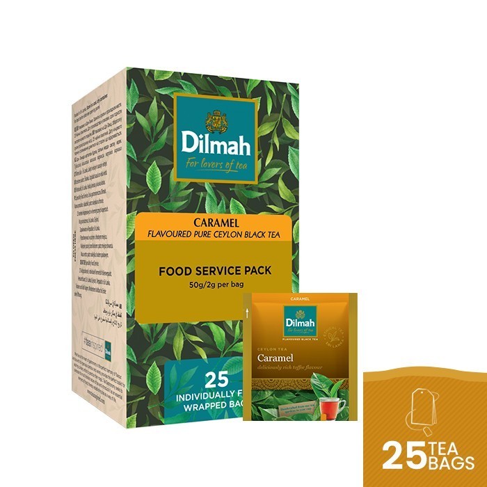 Dilmah Caramel Tea Envelope 25 One Color - Tea Bags | Shopee Philippines
