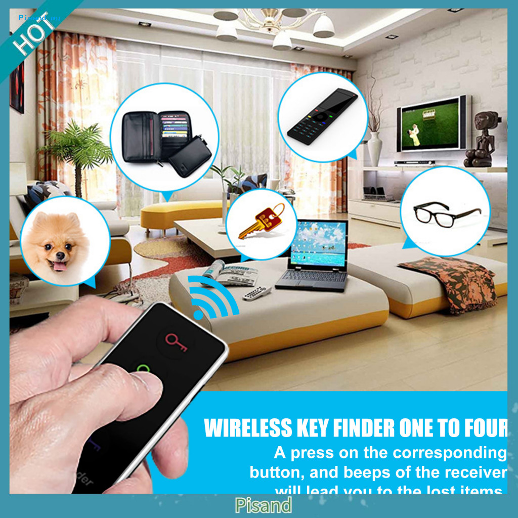 Pisand Compact Tracking Device Home Supply Four Colors Key Finder ...