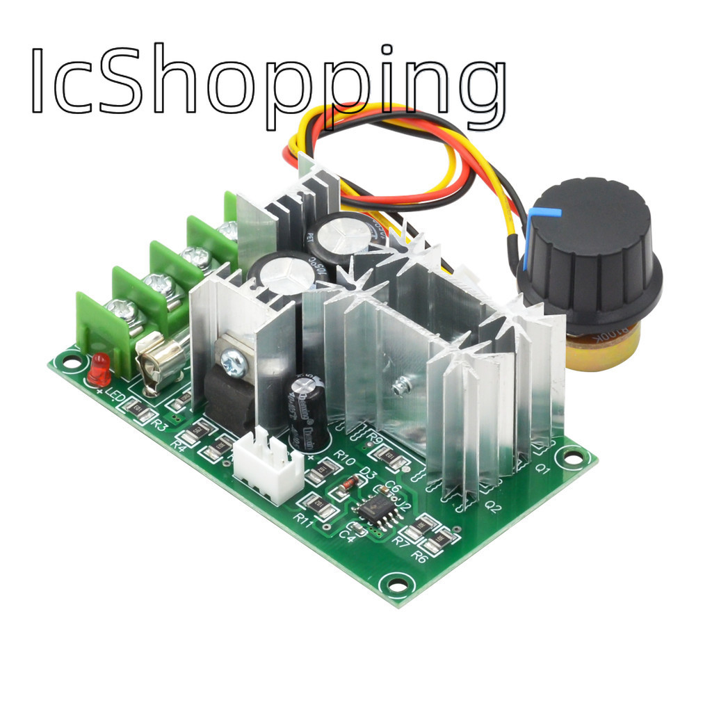 DC10-60V DC 10-60V Motor Speed Control PWM Motor Speed Controller ...