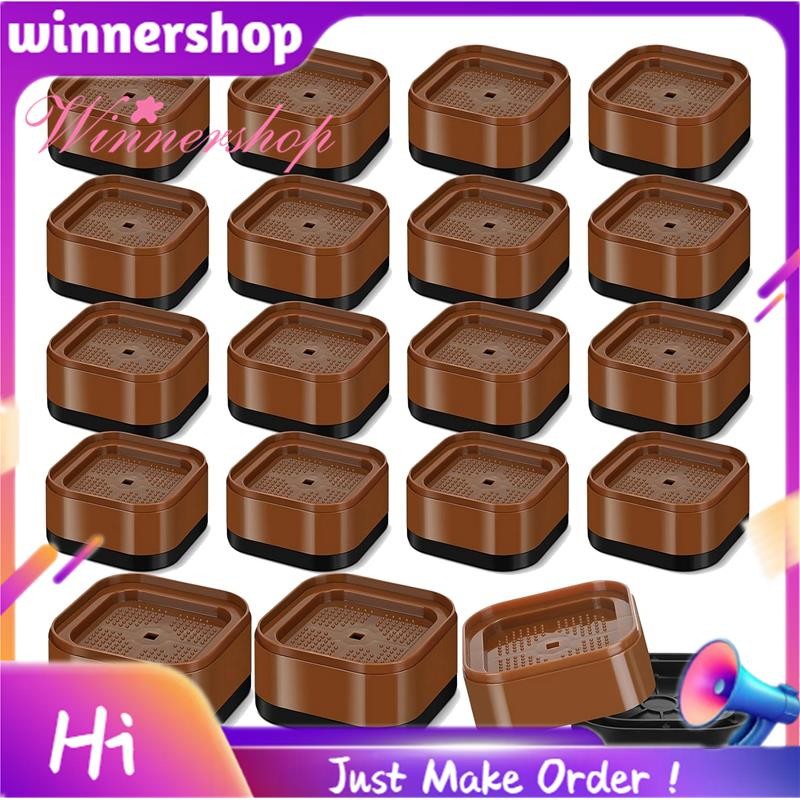 Yookwutar Bed Risers 1 Inch, 2 Inch, 3 Inch, 4 Inch, 6 Inch, 8 Inch