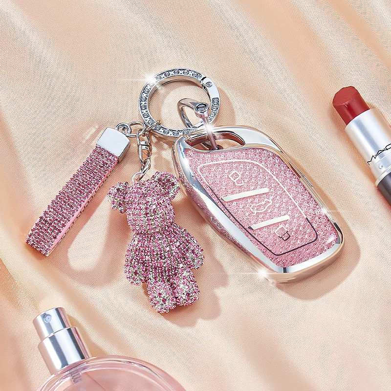 TPU Auto Shell Fob Chìa Khóa Dành Cho MG 4 2023 Mg4 Ev MG HS GT ZS EV Zx Mg5 Mg6 Mg Mg Mg5 Zs Gt Gs Mg3 Mg6 Mg7 Ezs Hs Ehs Zs Ev D%c3%a0nh Cho I.1019819188