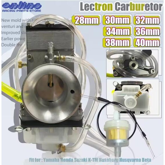 38mm 40mm Lectron High Velocity Adjustable Power Jet Carburetor With ...