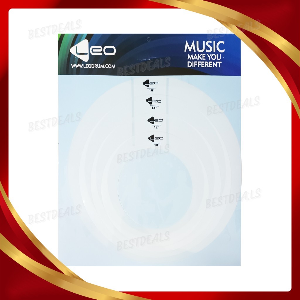 Leodrum drum control ring set 10,12,14,16