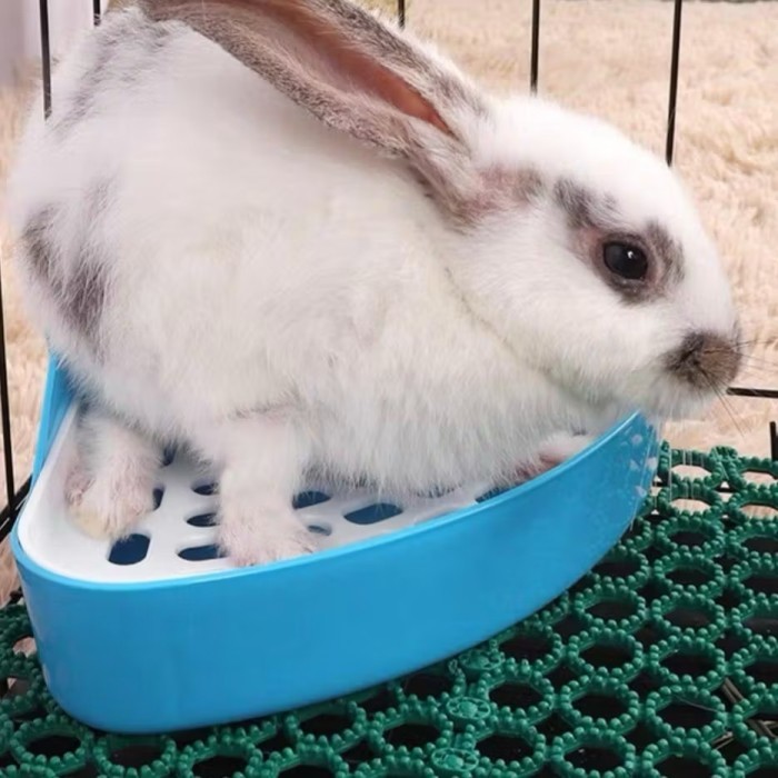 Rabbit Toilet, corner cage, guinea pig, hamster, potty training rabbit ...