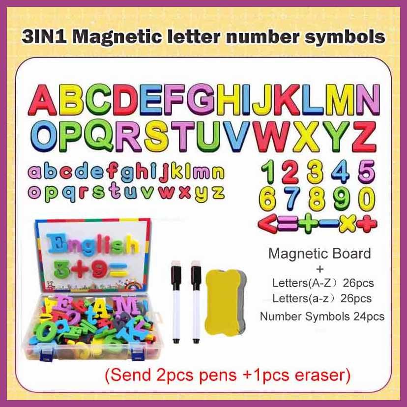 Magnetic|rV|v_t:Letters,%F:Numbers,%z:Symbols%P:Foam%Rk;Alphabet ...