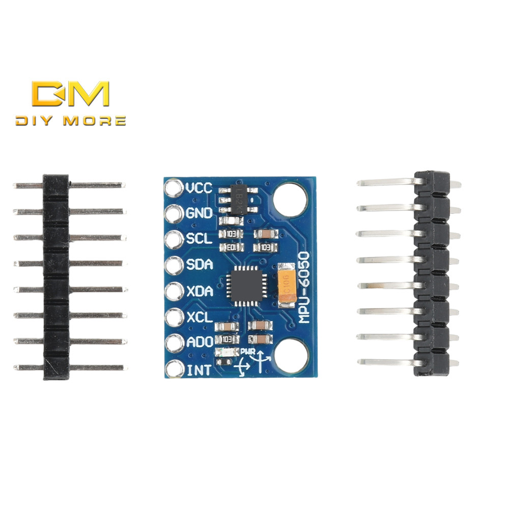 MPU-6050 6DOF Accelerometer & Gyroscope Module 3.3V-5V For Arduino