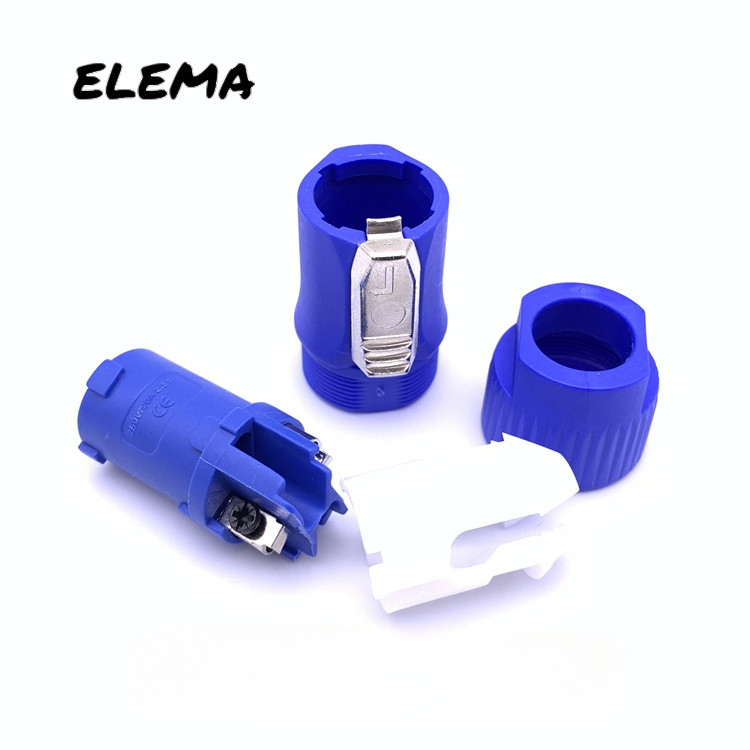 20A Aviation plug 3 Core Male Female Power Plug Socket For Stage Light ...