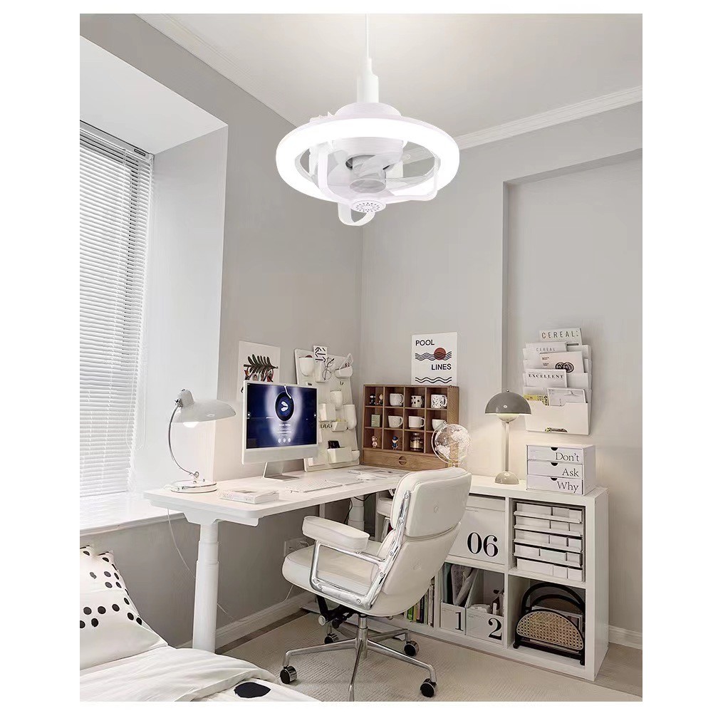 DDP Ceiling Fan with Led Light and Remote Control 360 ° Rotation ...