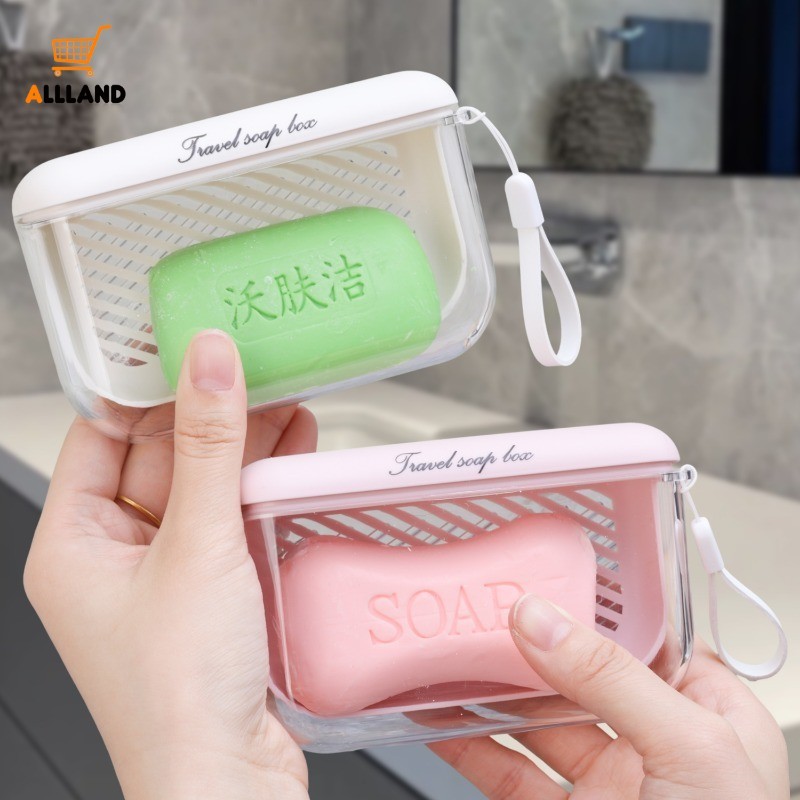 Creative PP Plastic Transparent Soap Box with Hanging Rope - Travel ...