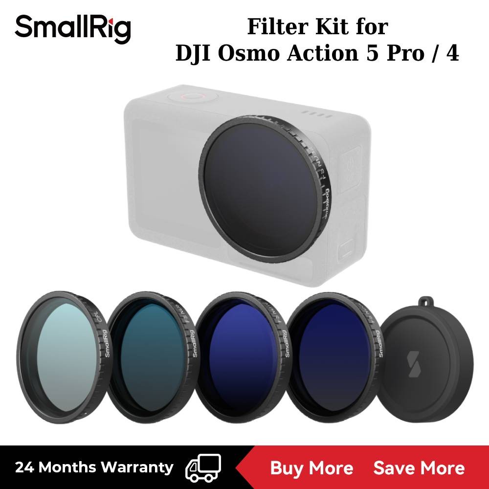 SmallRig Filter Kit /ND Filter Kit for DJI Osmo Action 5 Pro / 4 #5411 ...