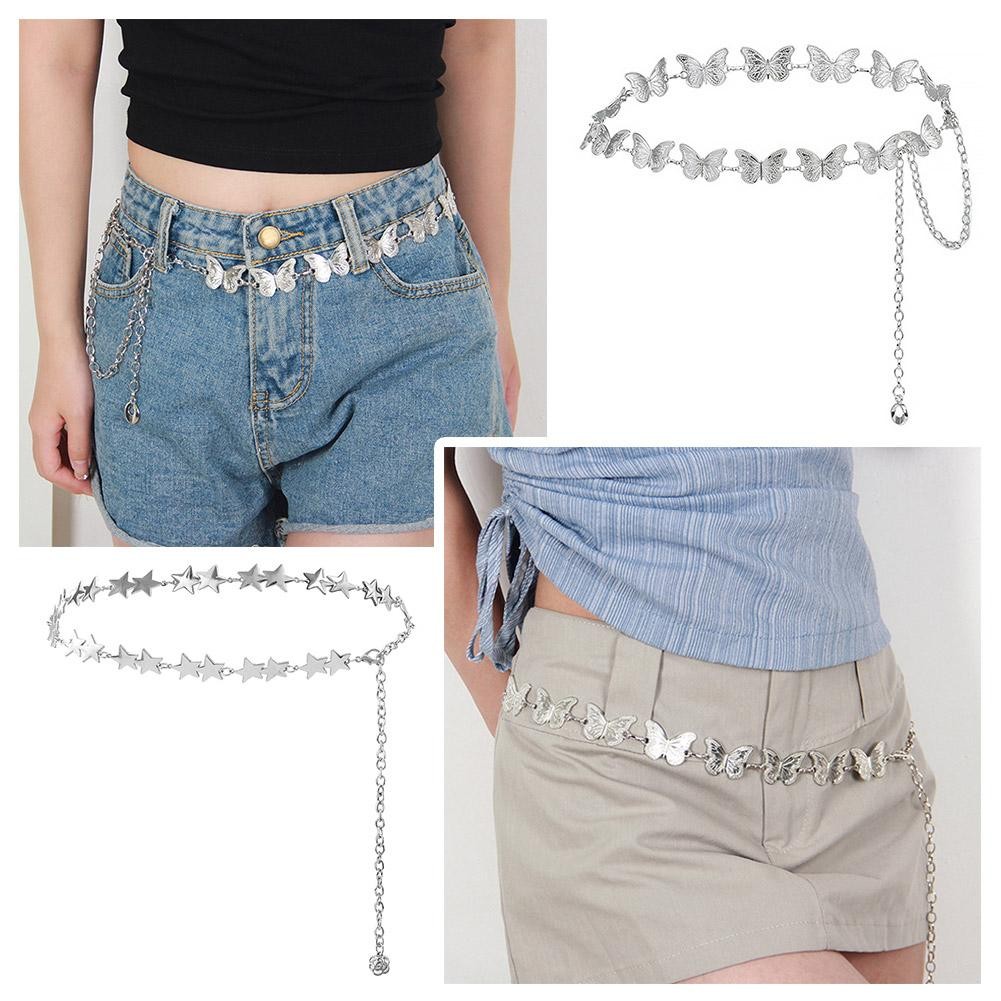 Butterfly Waist Chain Women Niche Design Chain Korean Uniform ...