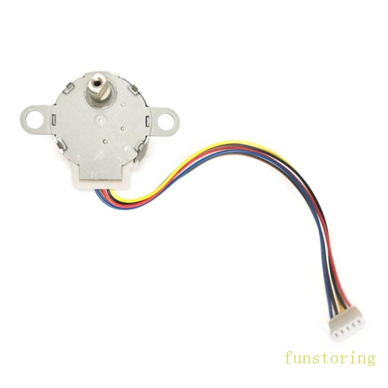 FUN 4 Wire for 3 7V Stepper Motor 24BYJ48 Reduction Stepper Motor ...