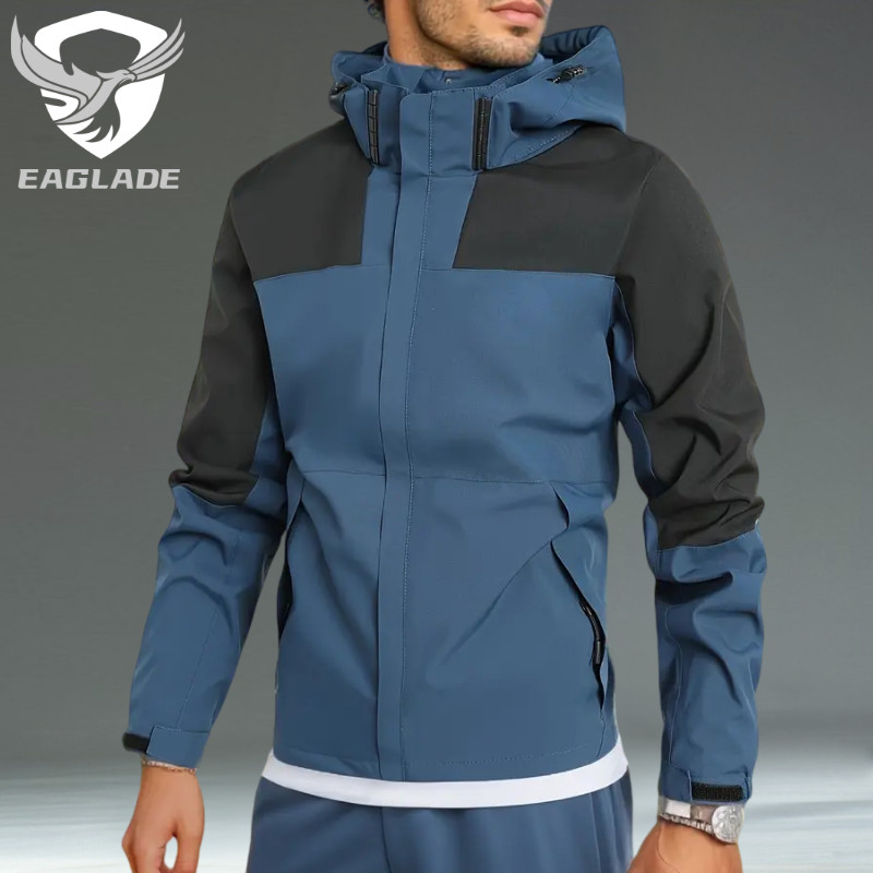 EAGLADE Motorcycle Riding Bomber Rider Jacket Waterproof Windbreaker ...