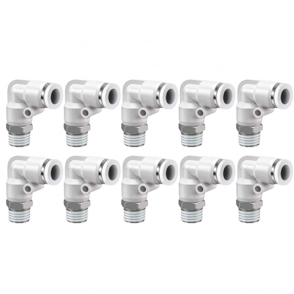 Leakproof Fitting 360° Rotatable Design For Nylon Tubes Pneumatic Hose ...