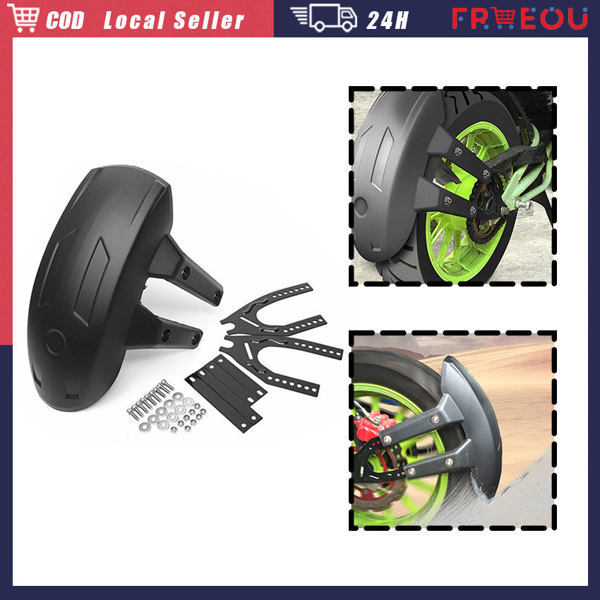 Universal Modified Motorcycle Mud Guard for 10-18 inch Tire Motorcycle ...