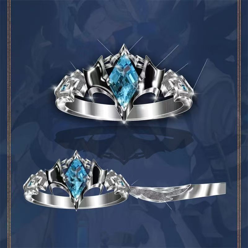 Genshin Impact Ring Fatui The Doctor Dottore Rings for Women Party ...