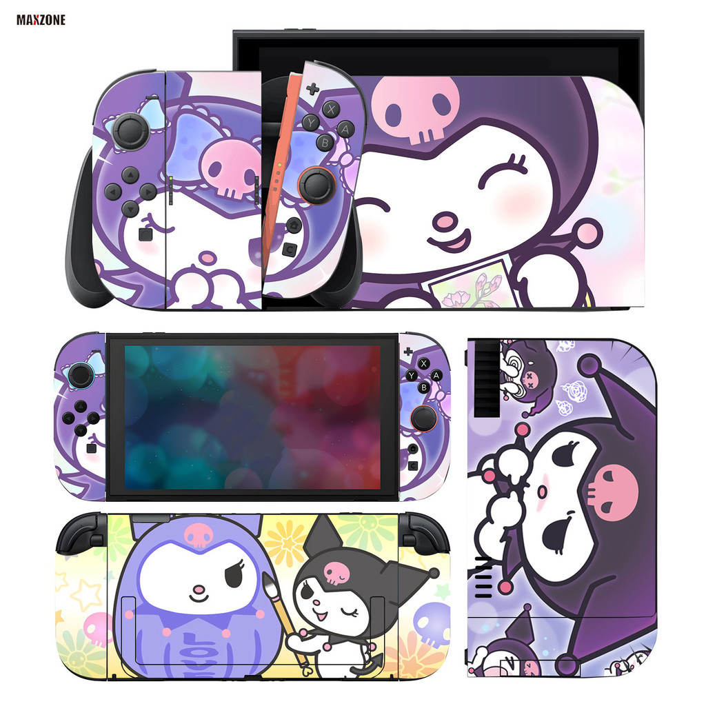 MAXZONE Switch 2 Game Console Sticker Labubu Sanrio Kuromi Hello Kitty ...