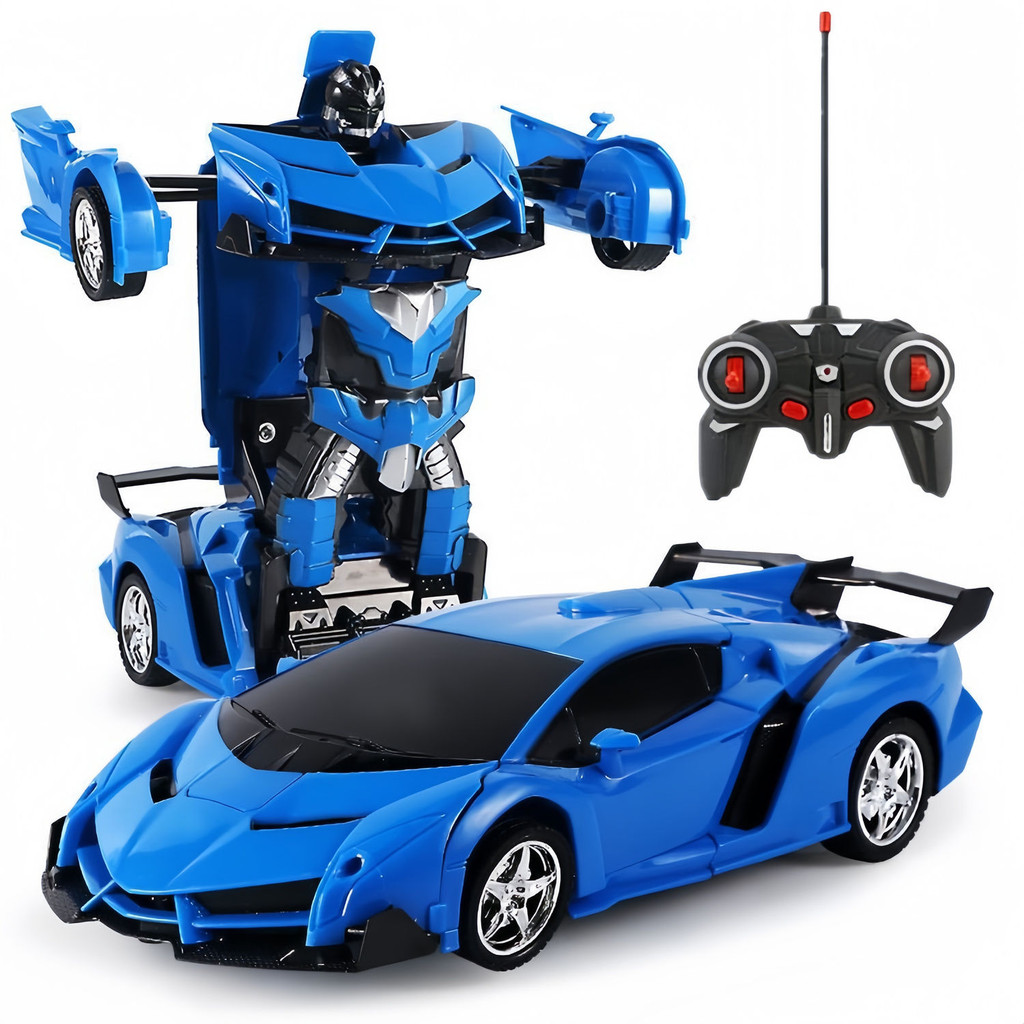 One-click Transforming Remote Control Car King Kong Robot Lamborghini ...