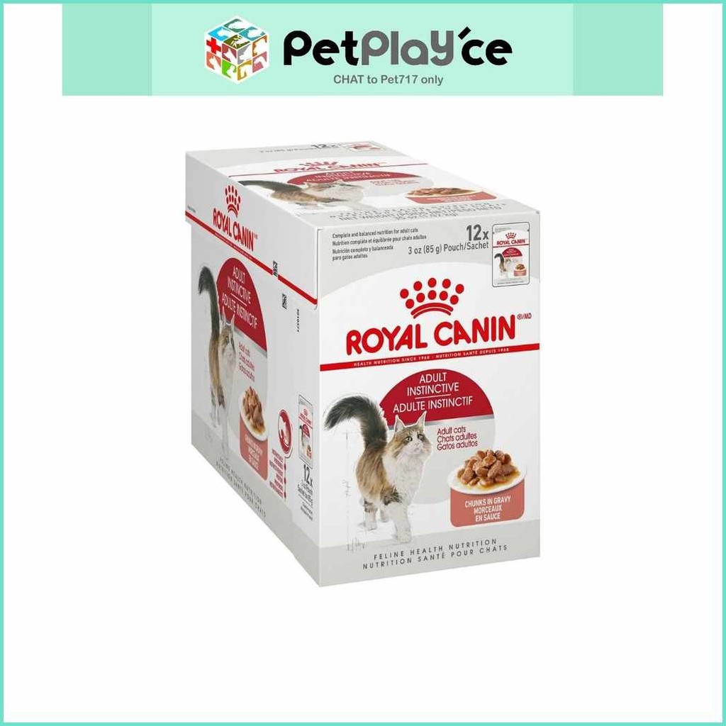 Royal#rG'Canin?F*ADULT*x?INSTINCTIVE*B?Cat*h?Feline*fZ?WET*Yi?in*sK?BOX ...